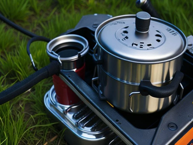 Cook Meals Over a Camp Stove Cook Meals Over a Camp Stove
